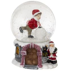 GAEM Фигурка декоративная "Дети" в стекл шаре, L5,5 W5,5 H6 см, 4в.