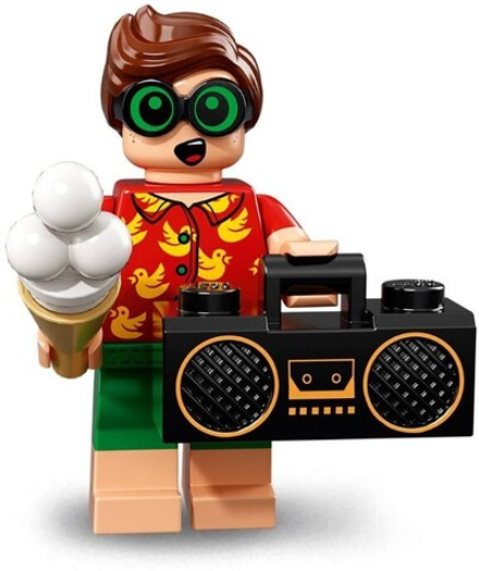 Минифигурка LEGO  71020 - 8  Отпускной Робин