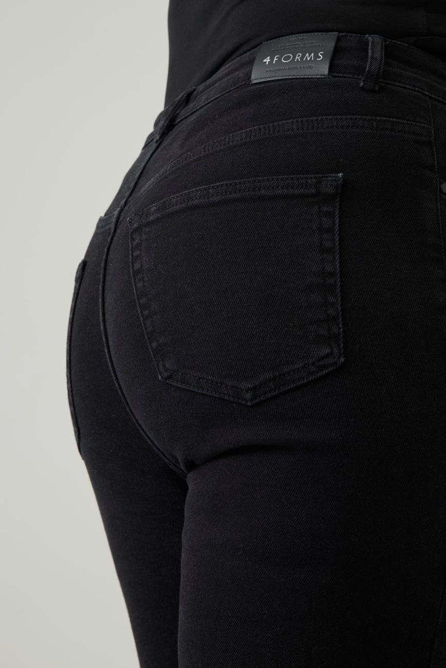 Джинсы skinny fit, черный