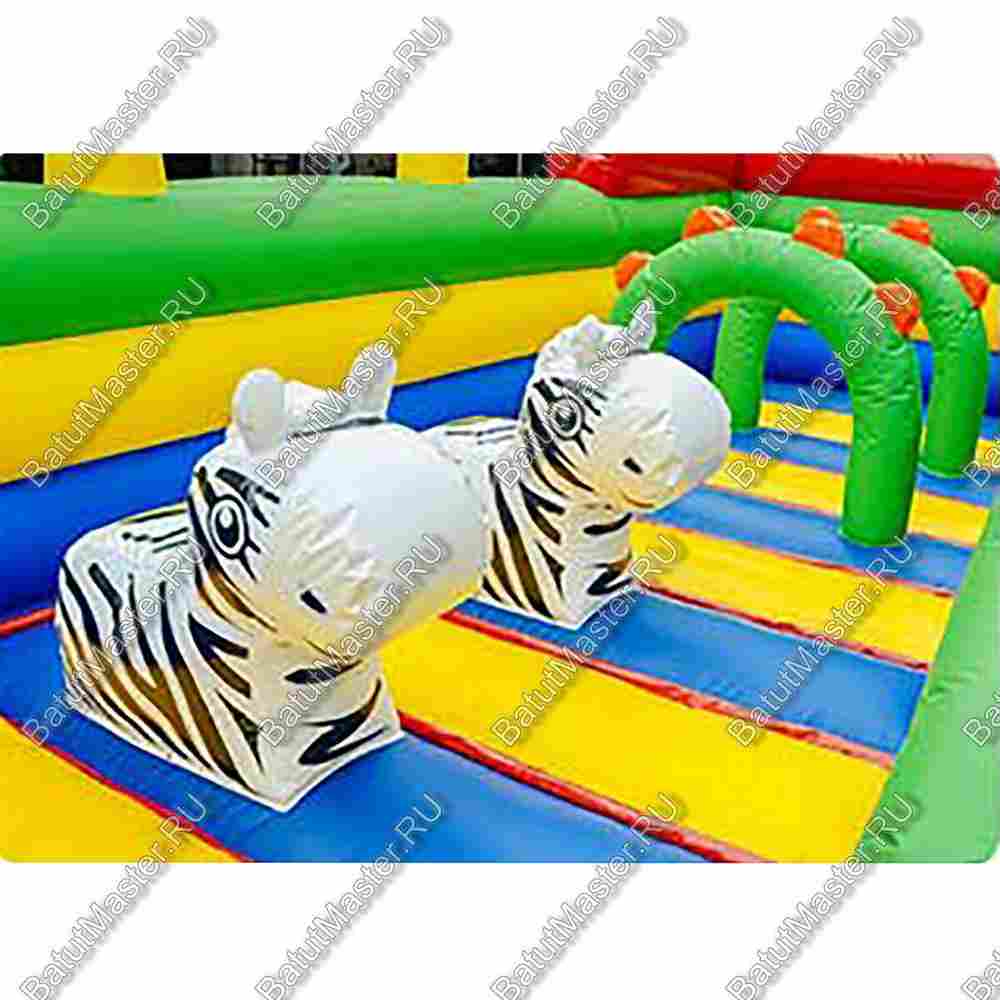 Коммерческий надувной батут "Яркие выходные" 6*5*2,8 м