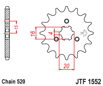 Звезда JTF1552.11