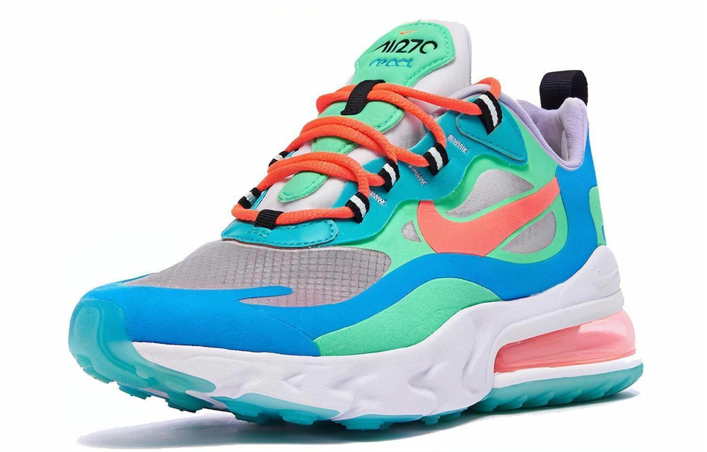 Кроссовки Nike Air Max 270 React "Psychedelic Movement" (Женская размерная сетка)