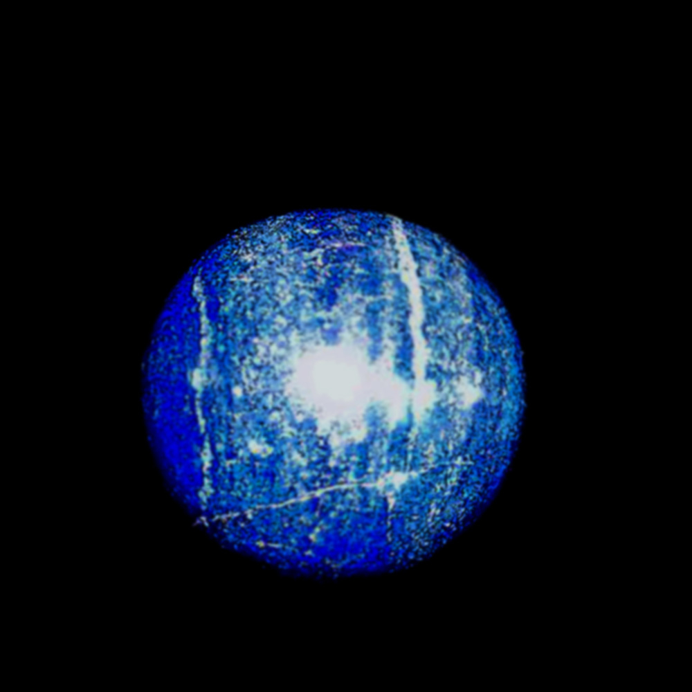 Бусина шар большая лазурит асс.