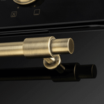 Шкаф духовой газоэлектрический MAUNFELD EOGC604RBG.MT Slim