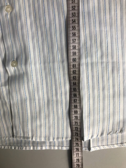 Рубашка Romazzotti в полоску, маркировка 39, визуально на 52/54 размер, новая