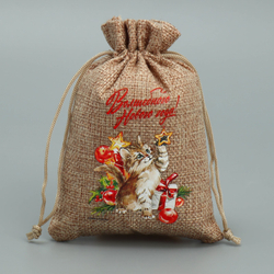 Мешок с термонаклейкой «Волшебные минуты», 10 х 14 см        9625602