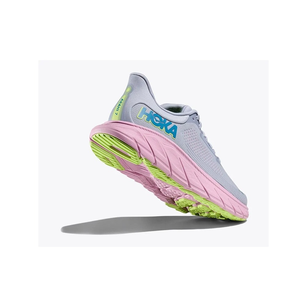 Кроссовки женские HOKA W ARAHI 7 WIDE Gull / Pink Twilight