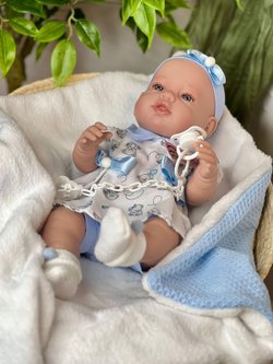 Кукла Berbesa виниловая 42см Recien Nacido в пакете (5119K)
