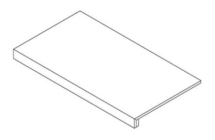 Фронтальная ступень Marvel Meraviglia Calacatta Bernini Scalino Lapp. (AJWN)