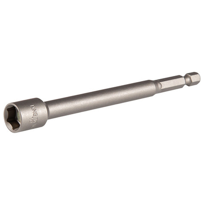 KING TONY (7611510M) Головка для шуруповерта шестигранная 1/4", 10 мм, L = 150 мм, магнитная