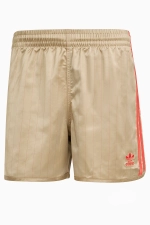 Шорты adidas David Beckham Originals 3-Stripes - коричневый