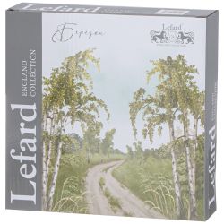 НАБОР ТАРЕЛОК ЗАКУСОЧНЫХ LEFARD "БЕРЕЗКИ" 2 ШТ. 20,5 СМ (КОР=9НАБ.)