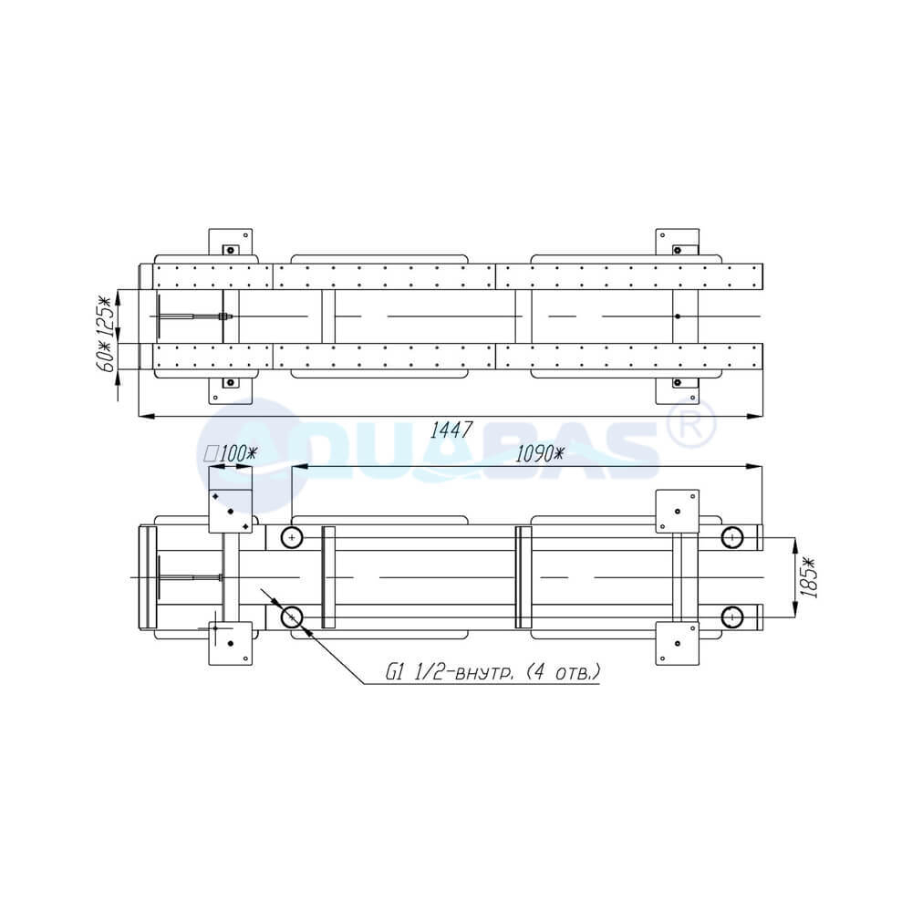 ЛА.02.0 Лежак аэромассажный