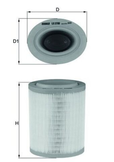 MAHLE - LX2790-MAH - Filter za vazduh