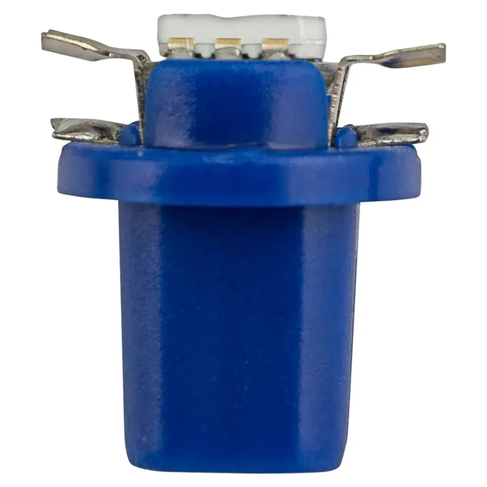 Лампочка светодиодная T8.5-5050-1SMD 12v ice blue KING T8.5-5050-1SMD IB