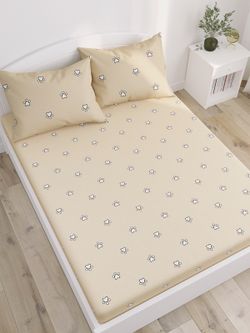 Простынь Сказка "Котики (компаньон)" 200х215 см, перкаль