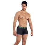 Мужские боксеры черные сетчатые Clever BRASILEA BOXER 034811