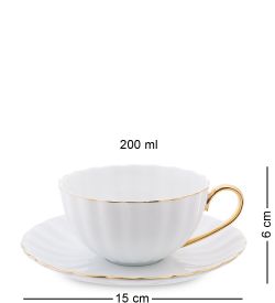 Pavone AS-49 Чайный сервиз на 6 перс. «Оро Палаццо»