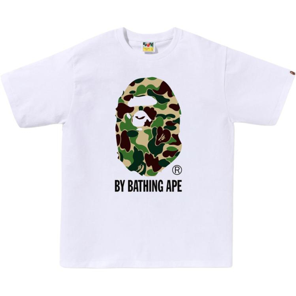 A Bathing Ape Bathing Ape Abc Camo Футболка Cotton Drop Shoulder Sleeve Summer 0zxtem005101q