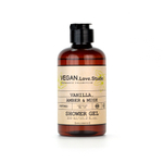 Косметический набор VEGAN.Love.Studio «Vanilla, Amber, Musk» (гель для душа 300 мл + мыло для рук 300 мл)