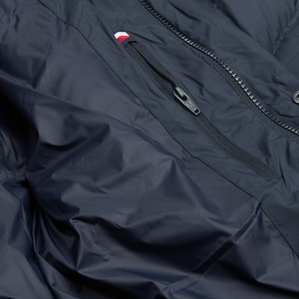 Пуховик мужской TOMMY HILFIGER MIX DOWN HOODED PUFF