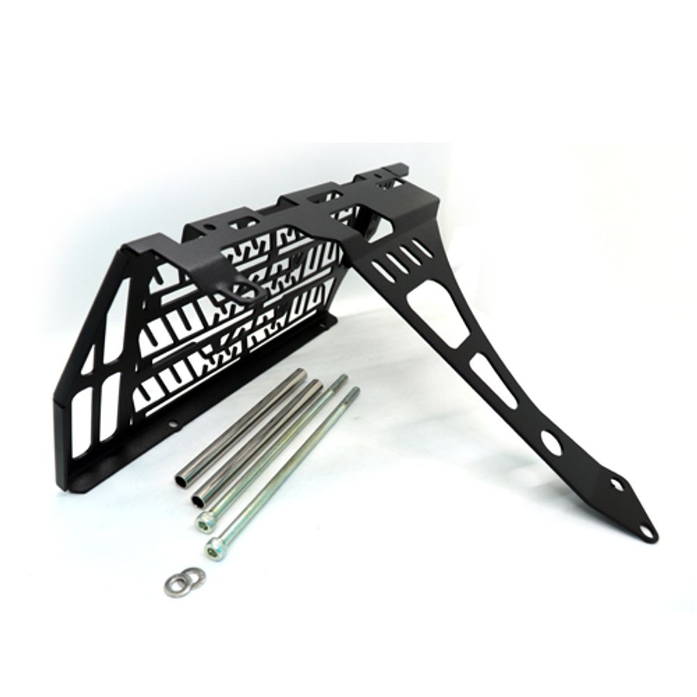 Radiator guard for Honda CRF250Rally (Rally250) (2017-2020). Stainless steel.