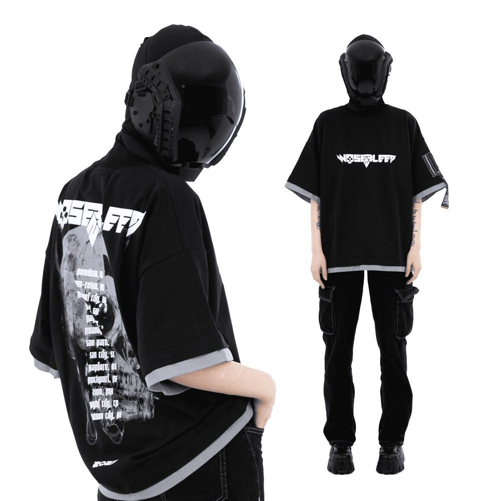 Купить Футболка Heartz Return of The Living Dead Kimono черная Футболка Heartz Return of The Living Dead Kimono черная