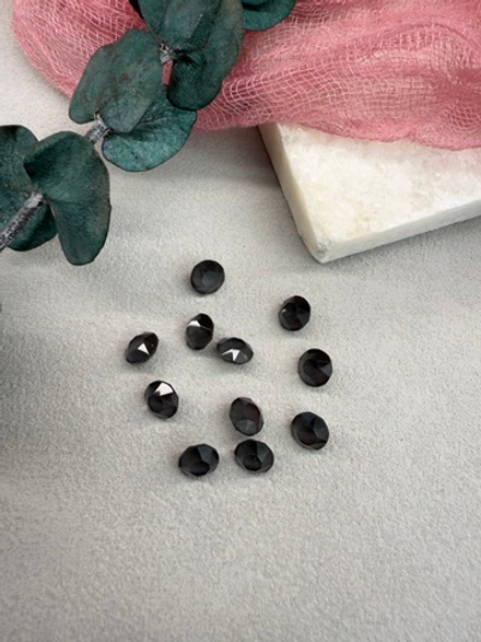 Шатон Chatone 8 мм (ss39), Lacquer Black Diamond