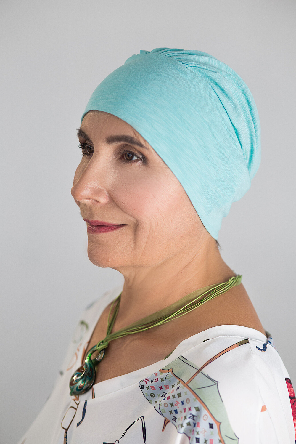 Шапочка тюрбан БЛАНКА HLM23 облегченная, хлопок, Elza Meyger
