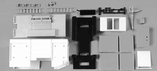 Корпус пожарной машины TLF 24/60, 2 шт.