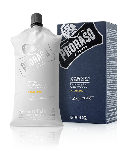 Proraso Azur Lime Shaving Cream - Крем для бритья 275 мл