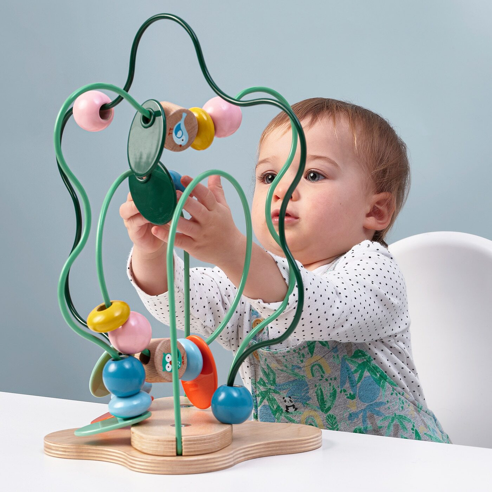 IKEA UPPSTÅ  (ИКЕА УППСТÅ)  -  Лабиринт из бисера, разноцветный