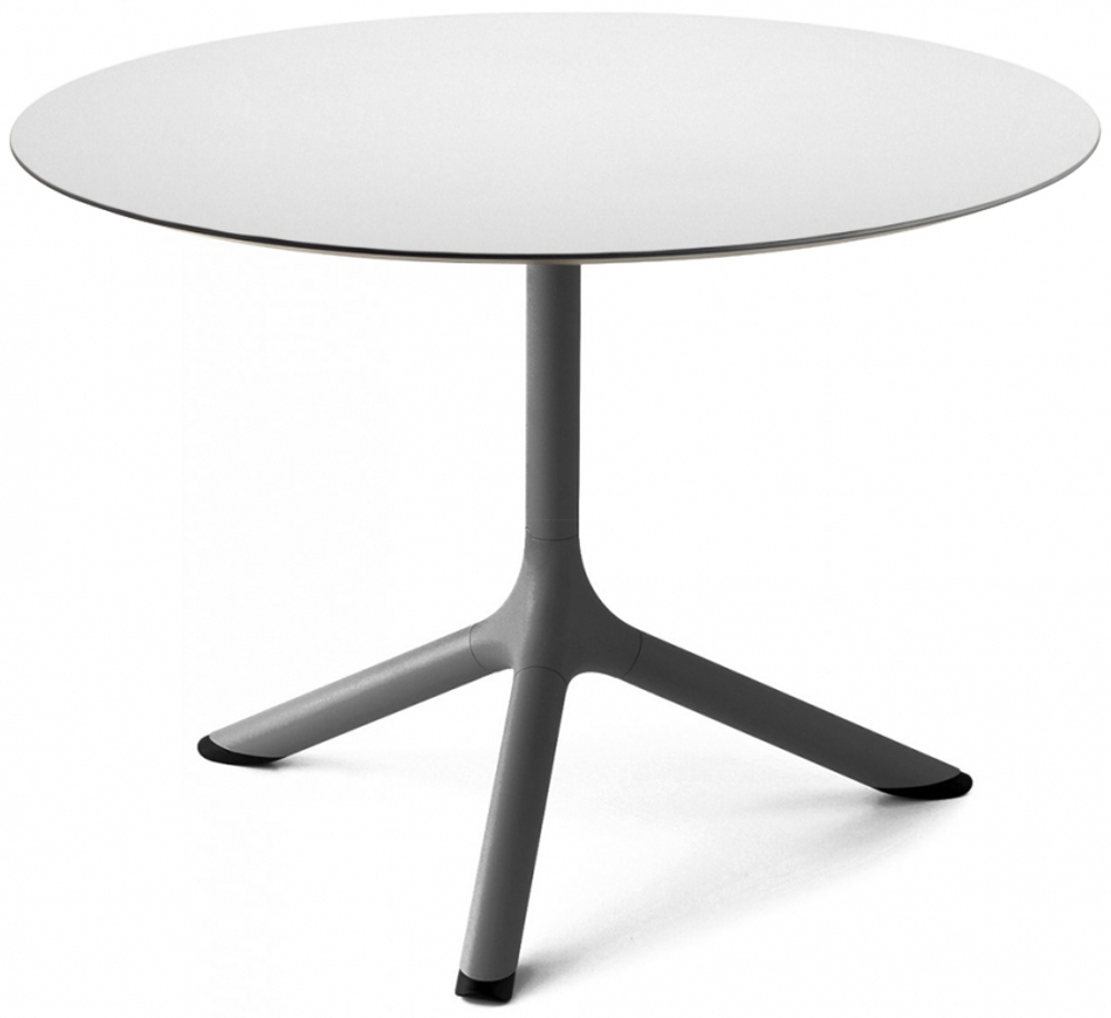 Столик ламинированный кофейный Scab Design Tripe, антрацит, белый