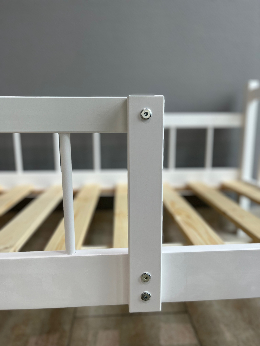 Кровать подростковая "Колибри Софа" (белый) 140*70 в 2-х коробках