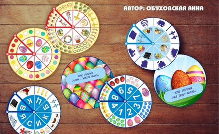 Комплект кругов Луллия "Пасха"