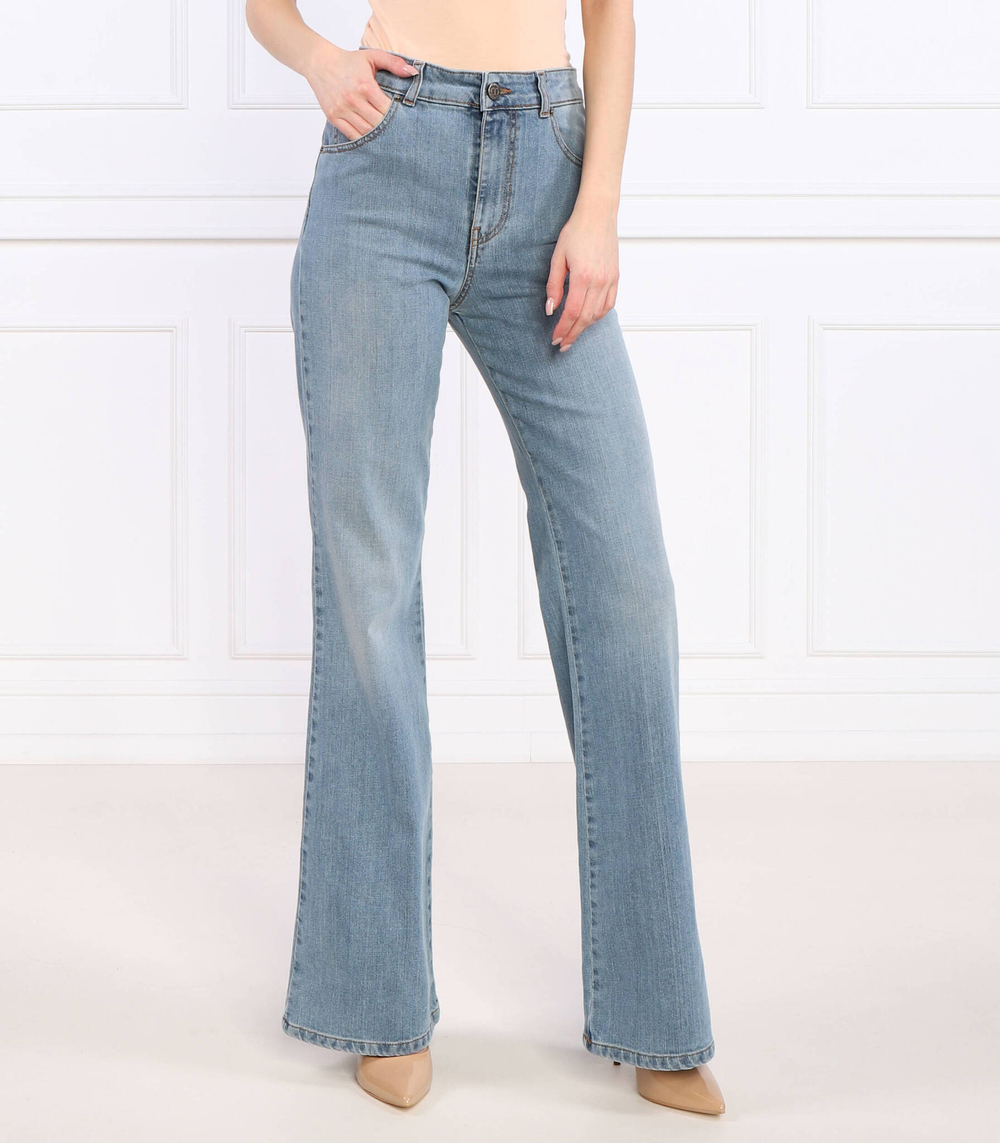 джинсы TWINSET - голубой(231TP2588)