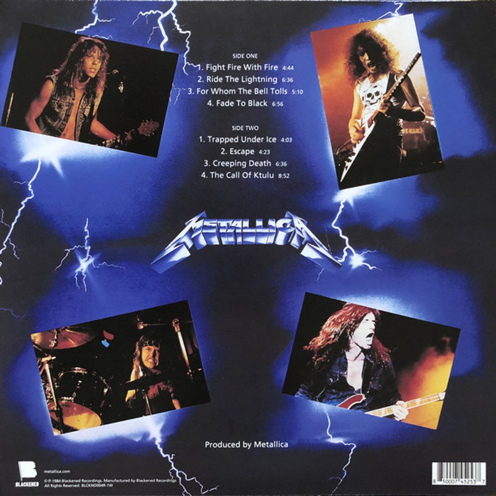 Metallica / Ride The Lightning (Coloured Vinyl)(LP)