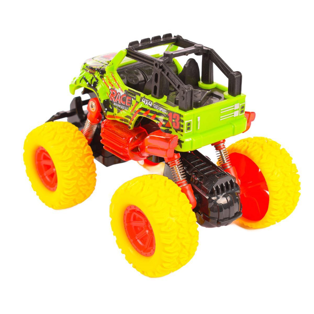 Машина инерц., свет, звук, коробка , в ассорт.