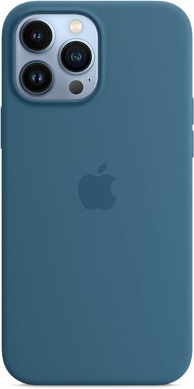 Чехол-накладка Apple Silicone Case with MagSafe for iPhone 13 Pro Max, «полярная лазурь»