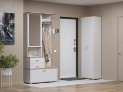 Прихожая модульная Антре 1 Белый