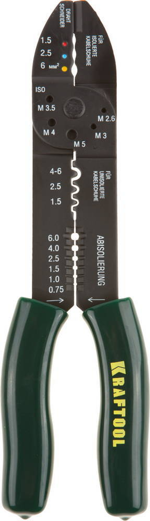 KRAFTOOL MK-7, 0.75 - 6 мм2, многофункциональный стриппер (22661)