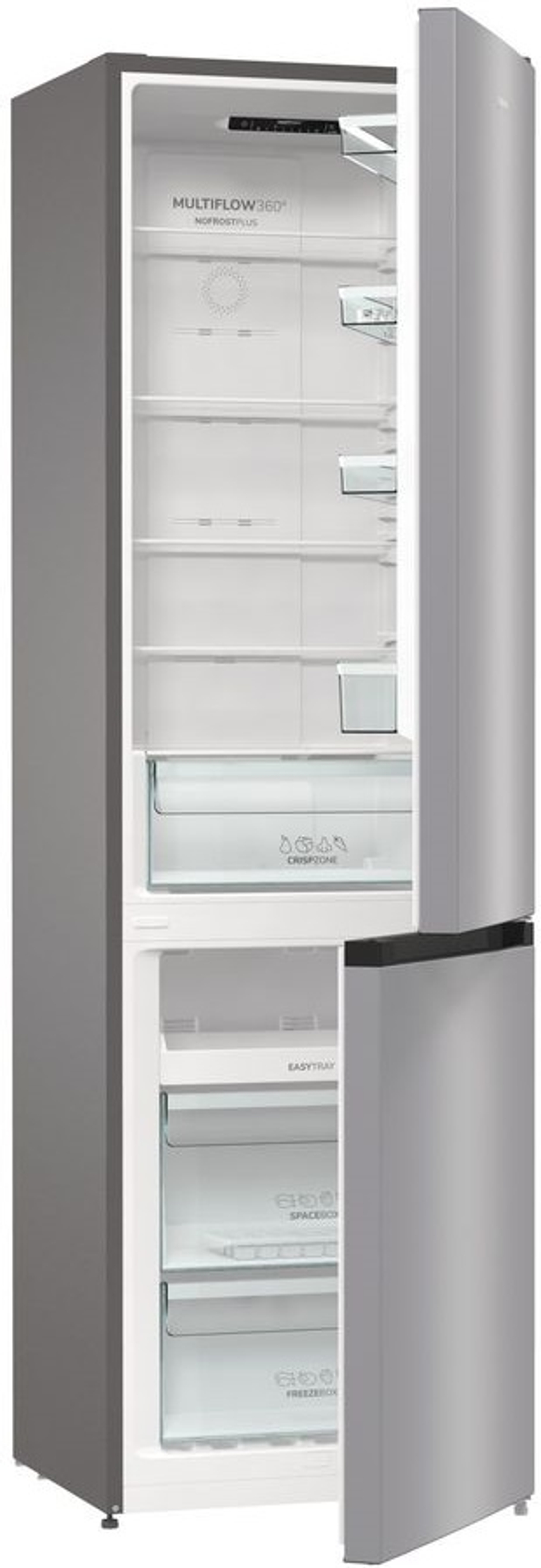 Отдельностоящий двухкамерный холодильник Gorenje NRK6201PS4