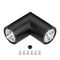 Соединитель профиля Arlight ROUND-D36-360-90 BLACK 050543