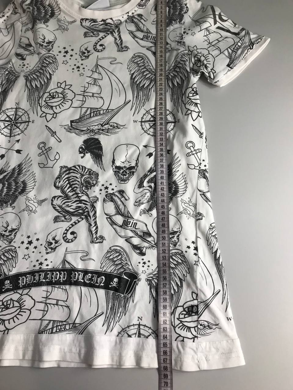 Футболка Philipp Plein модная, на 16/17 лет