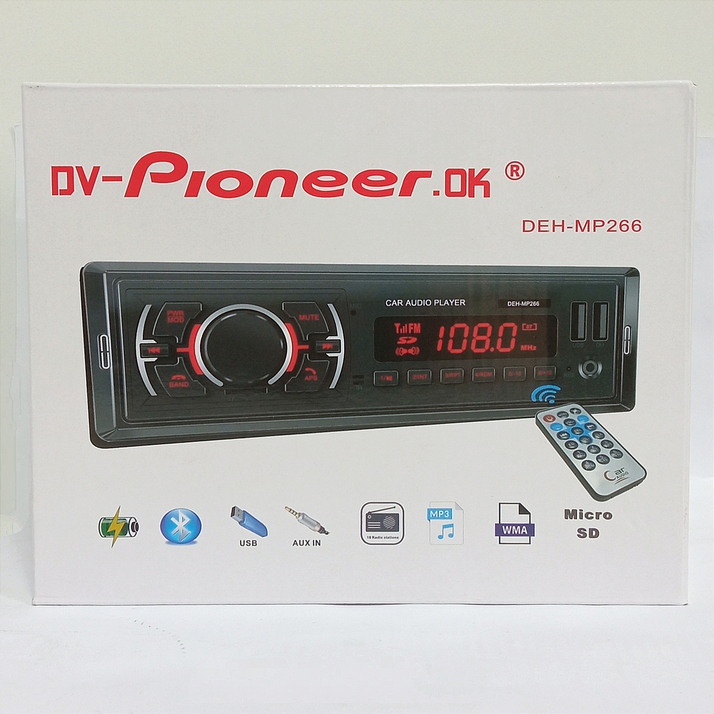 Автомагнитола DV-Pioneer.OK DEH-MP266 Bluetooth