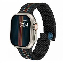 Карбоновый браслет Pitaka Carbon Fiber Modern Watch Band Gen 2 Black Carbon (AWB2308)