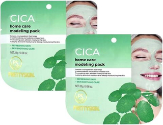 Альгинатная маска с экстрактом центеллы PRETTYSKIN Modeling Pack Home Care Cica 28 гр