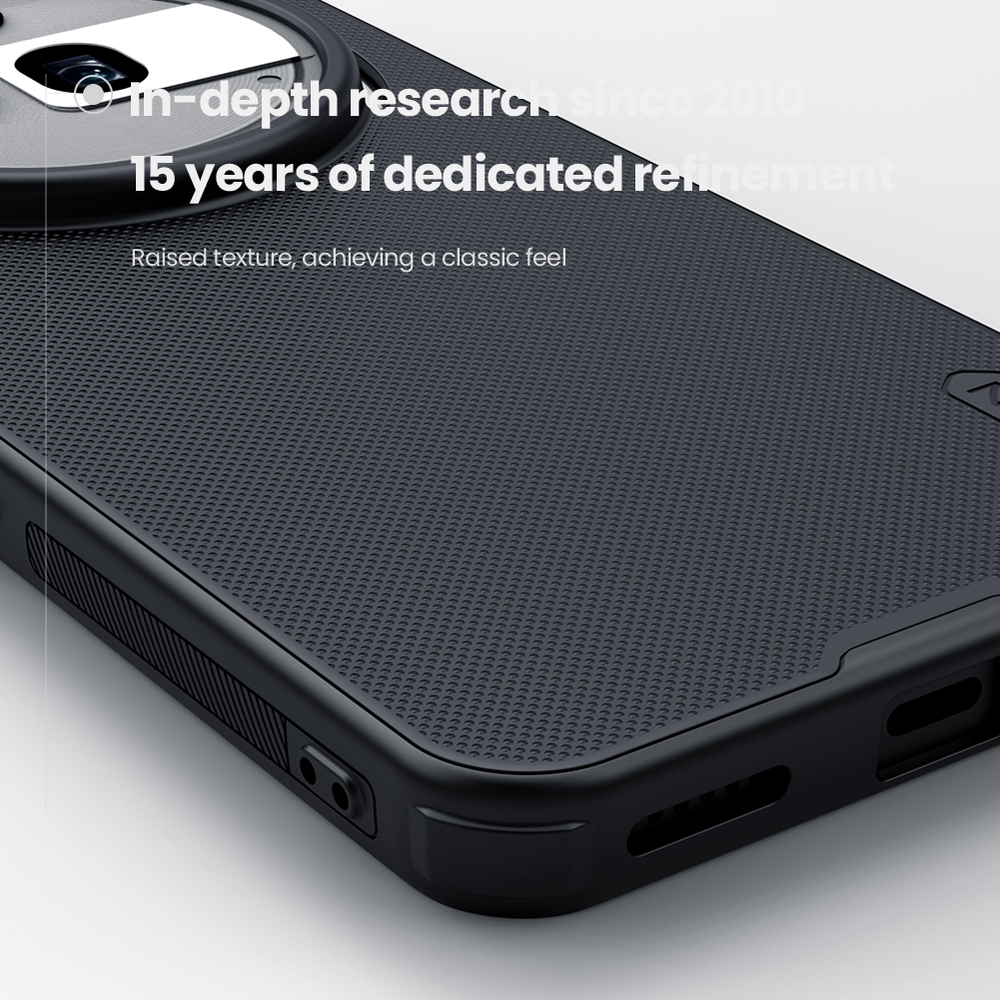Усиленный защитный чехол от Nillkin для Nothing Phone 3a Pro, серия Super Frosted Shield Pro