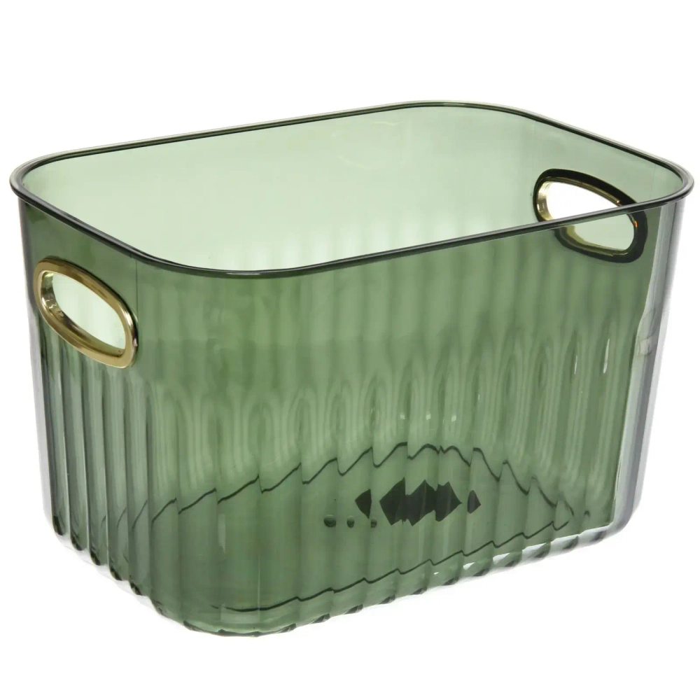 Контейнер для хранения «ЛАМИНГТОН», цвет бирюзово-зелёный, 24*16.8*15см