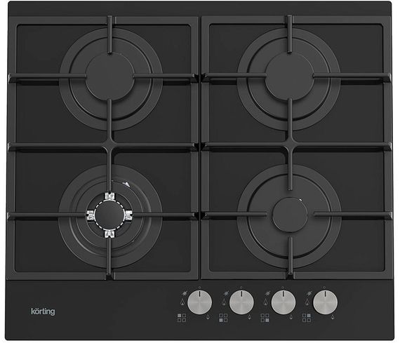 Газовая стеклянная варочная панель Korting HGG 6722 CTN